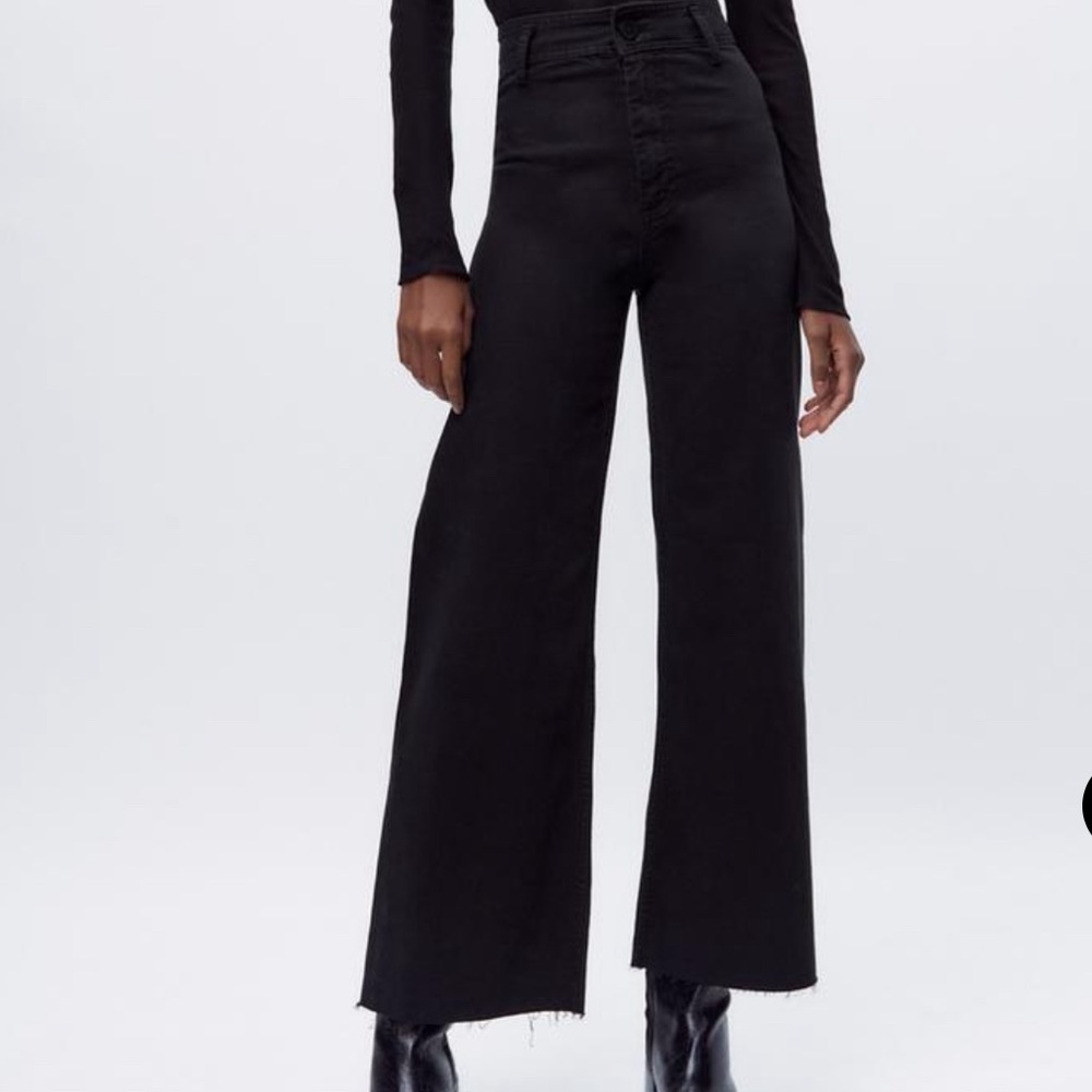 Zara Jean black wide leg